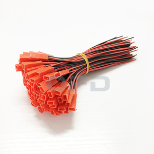Câble de borne mâle JST-2P 10 cm, connecteur automobile 2 broches pas de 2,45 mm, fil de connexion <span class=keywords><strong>LED</strong></span>, fil de borne ignifuge JST-2P - Product Image 3