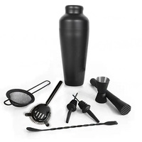 Juego de Barman de Acero Inoxidable, Color Negro, de IStapromo Gifts, Gran Venta