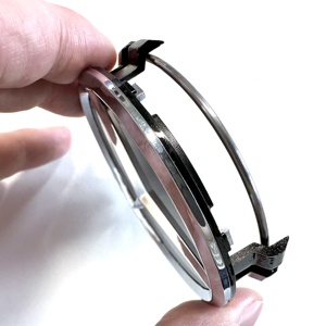 75 mm pour Mercedes, style automobile, anneaux en acier, enjoliveurs de <span class=keywords><strong>roue</strong></span> arrière, enjoliveurs de moyeu de <span class=keywords><strong>roue</strong></span>, remplacement pour W211 W203 W204 W210 W124 AMG W202 - Product Image 3