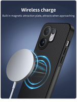 Étui de téléphone magnétique entièrement protecteur pour Oppo Reno15 Pro/Reno15/A6 Pro/A6/Find X9/F31, coque arrière antichoc