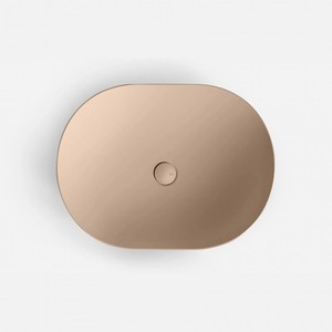 Falper moderno 60 lavabo in pietra ovale lavabo a mano per la casa Hotel sanitario uso bagno lavandini - Product Image 6