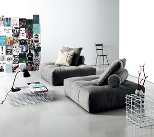 ATUNUS Grand canapé moderne en tissu <span class=keywords><strong>Sergio</strong></span> Bicego <span class=keywords><strong>Ensemble</strong></span> de canapés modulables Pixel Mobilier de salon canapé - Product Image 6