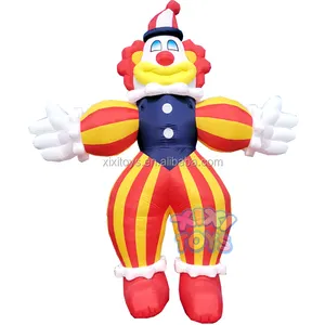 Outdoor attractive giant inflatable clown cartoon figures/inflatable clown models