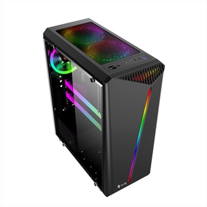 OEM最高品質ゲーミングデスクトップミニATXアニメデザインお手頃価格強化ガラス筐体コンピューター - Product Image 3