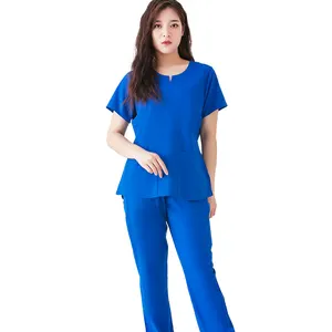 Fashionable New Style Nurse Uniform Female Hospital Doctors Staff Scrubs Workwear