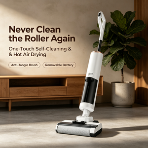 Minfu Wet Dry Vacuum <b>Mop</b> Combo Edge Cleaning Anti-Tangle Brush LED Display Cordless Floor Cleaner Fast Shipping from China - Product Image 1