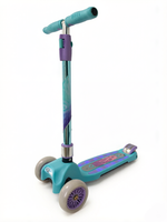 Trottinette pliable à roues LED réglables en hauteur, trottinette pour enfants, 3 roues