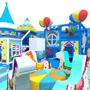 Customized Indoor Ocean Theme Playground <b>Slides</b> Sandpit Play Area Equipment Commercial CE TUV Certified - Product Image 3