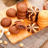Automatique Commercial Mini Biscuit Déposant Biscuit Faisant Molder Multidrop Cookie Machine pour Boulangerie