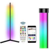2023 nouveau Design moderne décoration de la maison atmosphère coloré trépied support lumière rvb Led coin lampadaire