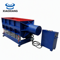 XIAOXIANG 600L Große Rechteckige Vibrationsentgratungsmaschine Automatische Entgratung PLC-Gesteuert 3kW 400V 800kg