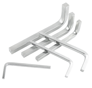 3mm-10mm Metric Carbon Steel Industrial Grade DIY L Shaped Square Head Hex Key Allen <b>Wrench</b> - Product Image 1
