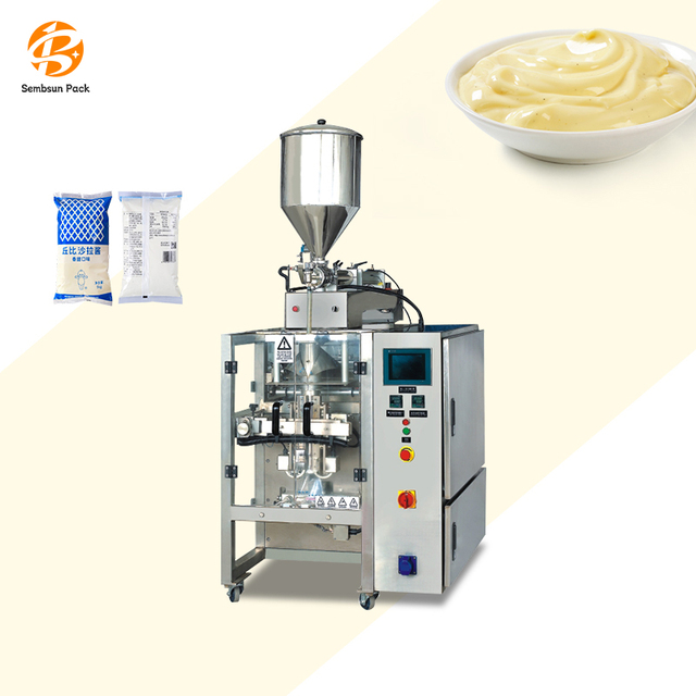 Automatic Vertical Sealing Vffs Liquid Filling and Rubber Seal Pack Machines Melted Cheese Packaging Machine