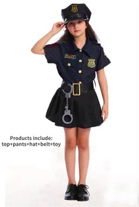 Disfraz de Policía para Niños 2026, Disfraz de Cosplay para Niños y Niñas, Conjuntos para Fiestas de <span class=keywords><strong>Carnaval</strong></span>, Actuaciones, <span class=keywords><strong>Disfraces</strong></span> para Fiestas de <span class=keywords><strong>Disfraces</strong></span> - Product Image 2