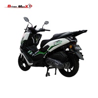 Scooter à essence 150cc avec moteur 4 temps refroidi par air, frein à disque double et motos puissantes, produit le plus populaire