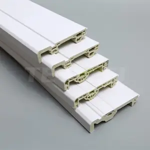 Süpürgelik profili 90Mm duvar koruyucu beyaz süpürgelik Mdf mat beyaz astarlı 4 ''duvar süpürgelik