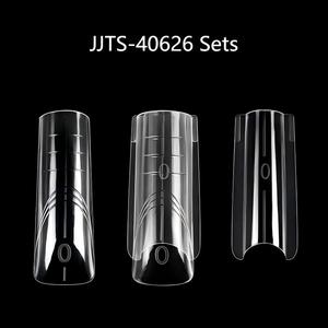 280 pièces de moules à ongles sandwich double forme (superior et inférieur) pour extension rapide, outil de construction d'ongles pour manucure en salon - Product Image 1