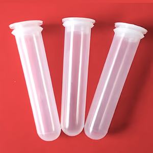 Tubo Enfundo redondo personalizado do centrifugador do plástico <span class=keywords><strong>10ml</strong></span> 20ml do nível superior do equipamento de laboratório das especificações múltiplas com tampão da Vazamento-prova - Product Image 3