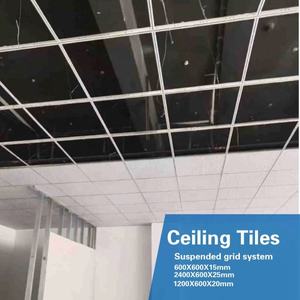 Plafond acoustique en tissu <span class=keywords><strong>de</strong></span> fibre <span class=keywords><strong>de</strong></span> <span class=keywords><strong>verre</strong></span> à <span class=keywords><strong>prix</strong></span> inférieur Plafonds en <span class=keywords><strong>laine</strong></span> <span class=keywords><strong>de</strong></span> <span class=keywords><strong>verre</strong></span> hachés Tuile hexagonale - Product Image 2