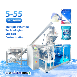 Machine d'emballage multifonctionnelle automatique à haute capacité pour sachets à fermeture éclair, machine de remplissage et de scellage de poudre à lessiver 500g 1kg - Product Image 1