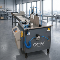 Machine de découpe en aluminium et acier inoxydable AMV ENGINEERING, commande PLC, haute précision, 220V