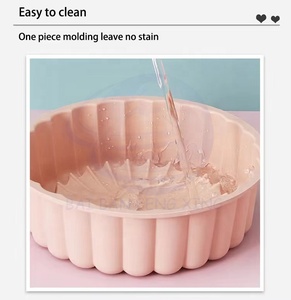 แม่พิม<span class=keywords><strong>พ</strong></span>์เค้กมูสทรงดอกทานตะวัน แม่พิม<span class=keywords><strong>พ</strong></span>์เค้กทรงกลมแบบจีบ อุปกรณ์อบขนม - แม่พิม<span class=keywords><strong>พ</strong></span>์ซิลิโคนสำหรับใช้ในครัวเรือนสำหรับการอบและนึ่ง - Product Image 5