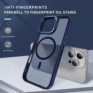 <span class=keywords><strong>Cover</strong></span> magnetica per telefono <span class=keywords><strong>cellulare</strong></span> per iPhone 11 12 13 14 15 Pro Max 16 Pro custodia per telefono <span class=keywords><strong>cellulare</strong></span> <span class=keywords><strong>con</strong></span> supporto rotante in metallo - Product Image 5