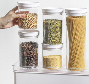 Plastic large storage containers with lids Kitchen airtight storage containers