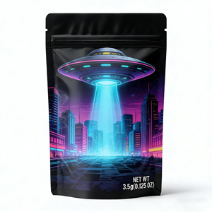 Bolsas Doypack de <span class=keywords><strong>Plástico</strong></span> Personalizadas de 3.5g, 7g, 14g, 28g, a Prueba de Olores, con Cierre Hermético y Logotipo Personalizado - Product Image 2