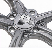 Nouvelles jantes en alliage d'aluminium forgé 2 pièces à profil profond de 19-20 pouces, personnalisées 5x114.3, pour 718 Carrera pour Turbo S