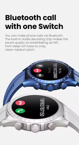 Hot toàn cầu haylou năng lượng Mặt Trời Pro Smartwatch 1.43 "AMOLED BT cuộc gọi điện thoại trợ lý giọng nói đa cấp độ dẻo dai haylou LS18 đồng hồ - Product Image 2