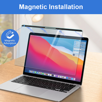 Protecteur d'écran magnétique anti-lumière bleue de haute qualité pour MacBook Pro 16 pouces 2019 A2141, protection des yeux, filtre UV, film anti-reflets