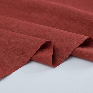 Telas de Lino 100% Puro, Tejido Texturizado, para Camisas, Ropa de Mujer, Color Liso, Suave, Transpirable, al por Mayor - Product Image 4