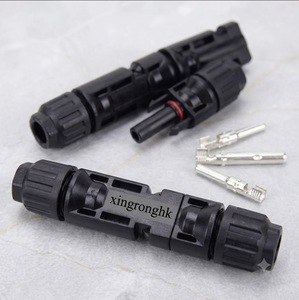 Conector de Panel Solar MC al por Mayor, 1000V TUV, Impermeable IP67, Enchufe PV, Cable CC de 6mm 4mm, Contacto de Cobre Macho/Hembra - Product Image 2