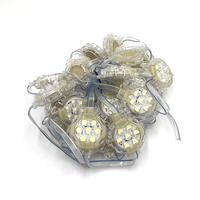 Luz LED de Punto IP67 Resistente al Agua EPISTAR 16703 RGB 5054 5050Pixel, 12V, Blanco Cálido 3000-11000K, PVC, Iluminación Exterior para Paisajes