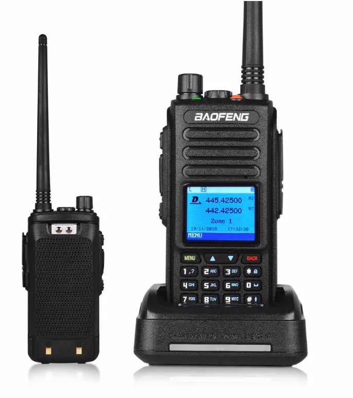 baofeng dual band portable ham dmr bf DM-1702 GPS SMS two way radio intercom transceiver message walkie talkie long range