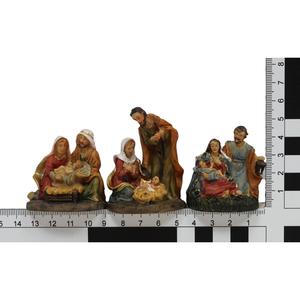 ZICOM Sagrada Familia, Juego de Natividad de 3 Piezas, 6 cm de Altura, Figura y Juguete Navideño, Alemania - Product Image 5