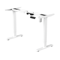 Table de bureau électrique de levage réglable, Table de bureau motorisée, équipement de bureau, réception