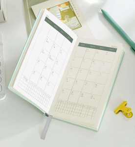 2025 A6 Ledger Agenda de alto nivel de apariencia libro portátil planificador semanal calendario cuaderno <span class=keywords><strong>para</strong></span> trabajo Estudio <span class=keywords><strong>para</strong></span> horarios ocupados - Product Image 4