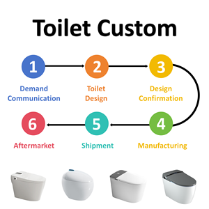 Nouvelle toilette intelligente en céramique rose scintillante 2026, avec capteur automatique et système de chasse d'eau électronique, pour hôtels et appartements - Product Image 3