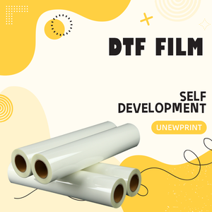 UNEWPRINT Factory 60cm 100m Roll Dtf Single Side 24 Inch Dtf Hot Peel Cool Peel Film