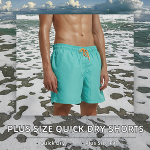 Men's Quick Dry Beach <b>Shorts</b> Drawstring Casual Swim <b>Shorts</b> Breathable Lightweight Summer Water Sports <b>Shorts</b> - Product Image 2