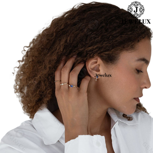 Top Quality Natural IGI Certified VVS Diamond <b>Stud</b> Earrings 925 Sterling <b>Silver</b> Rhodium Plated for Women's Parties Wedding - Product Image 2