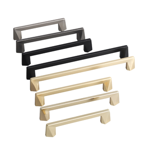 Poignées et boutons de meubles en zinc pour armoires de cuisine, d'atelier, de salon, de garde-robe, de commodes et applications de gymnastique - Product Image 1