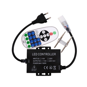Control Remoto RF de Alto Voltaje AC 110V <span class=keywords><strong>220V</strong></span> <span class=keywords><strong>para</strong></span> Tira de <span class=keywords><strong>LED</strong></span> con Regulador de Intensidad - Product Image 3