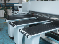Scie à panneaux CNC industrielle robuste MINGAN MA-KS829-T avec système d'alimentation latérale stable et scie à poutre informatisée