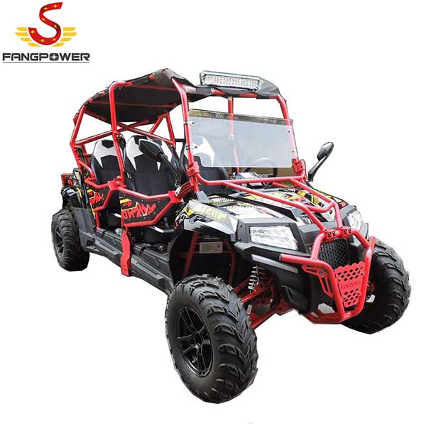 Cina all'ingrosso produttore Fangpower 4 posti 400cc motore stradale legale quad 4x2 dune buggy utv per la vendita