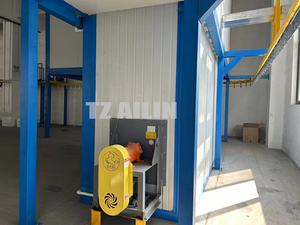 Новая фабрика Ailin, сертифицированная на заказ интеллектуальная автоматическая система порошкового покрытия, многоциклонная печь для отверждения сжиженного нефтяного газа - Product Image 5