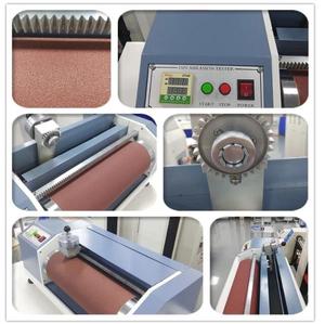 เครื่องทดสอบการสึกหรอของรองเท้า DIN 53516 อุปกรณ์ทดสอบการสึกหรอพลาสติกในห้องปฏิบัติการ เครื่องทดสอบการขัดถูยาง DIN - Product Image 3