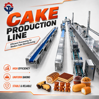 Chaîne de production de gâteaux commerciale entièrement automatique multi-carburant à écran tactile TGmachine et machine à fabriquer des gâteaux